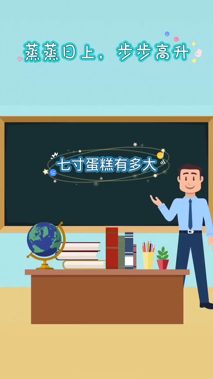 七寸蛋糕有多大?