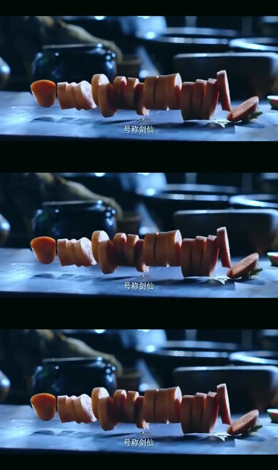 会剑气的人,是这样切菜的!