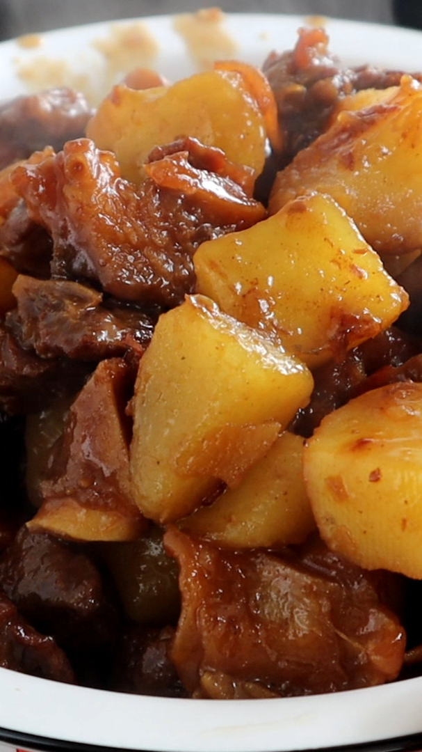 土豆炖牛肉,香浓软烂,营养美味(上集)