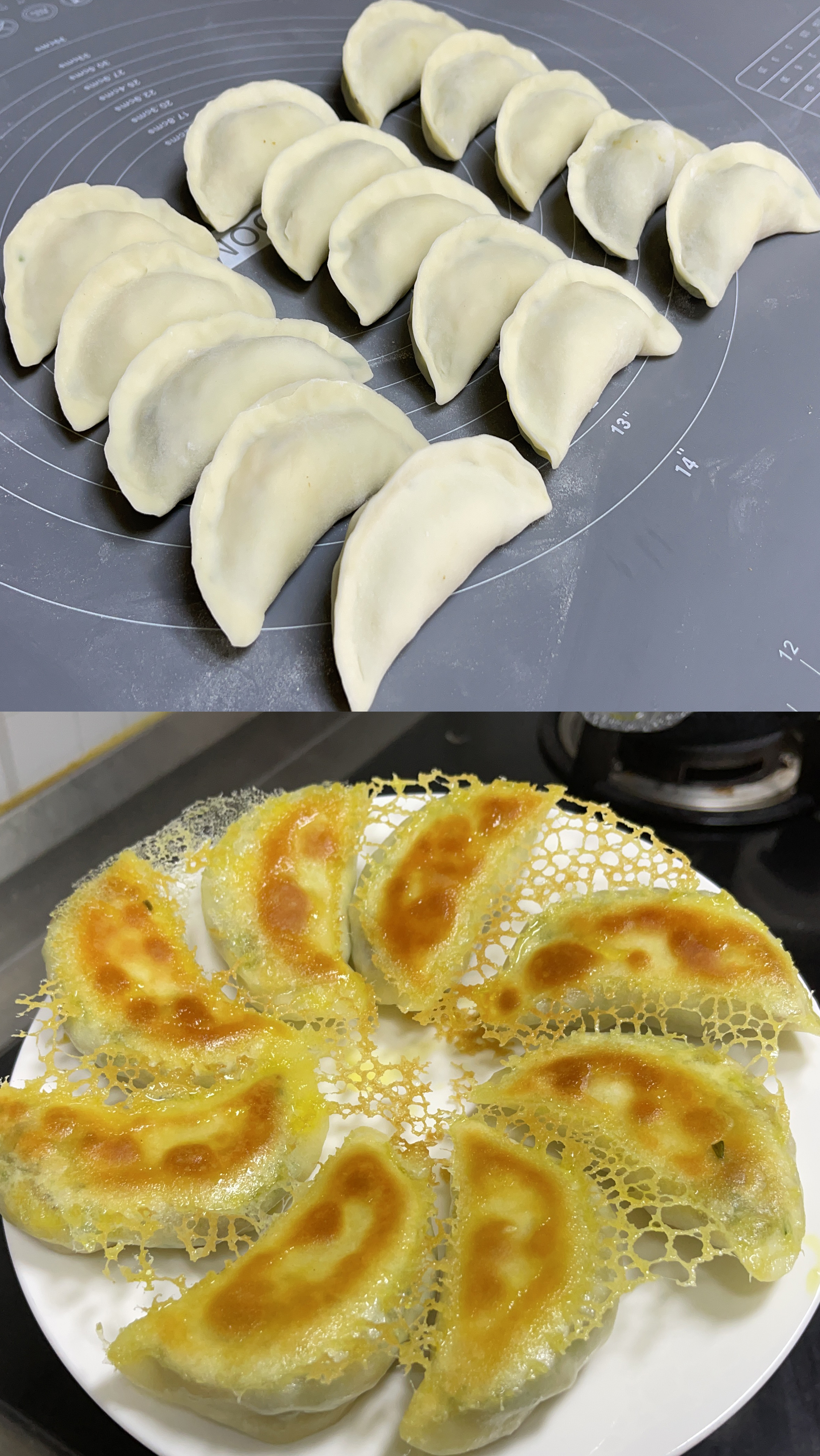 #锅贴#锅贴正确的做法，比饺子好吃，比包子简单！