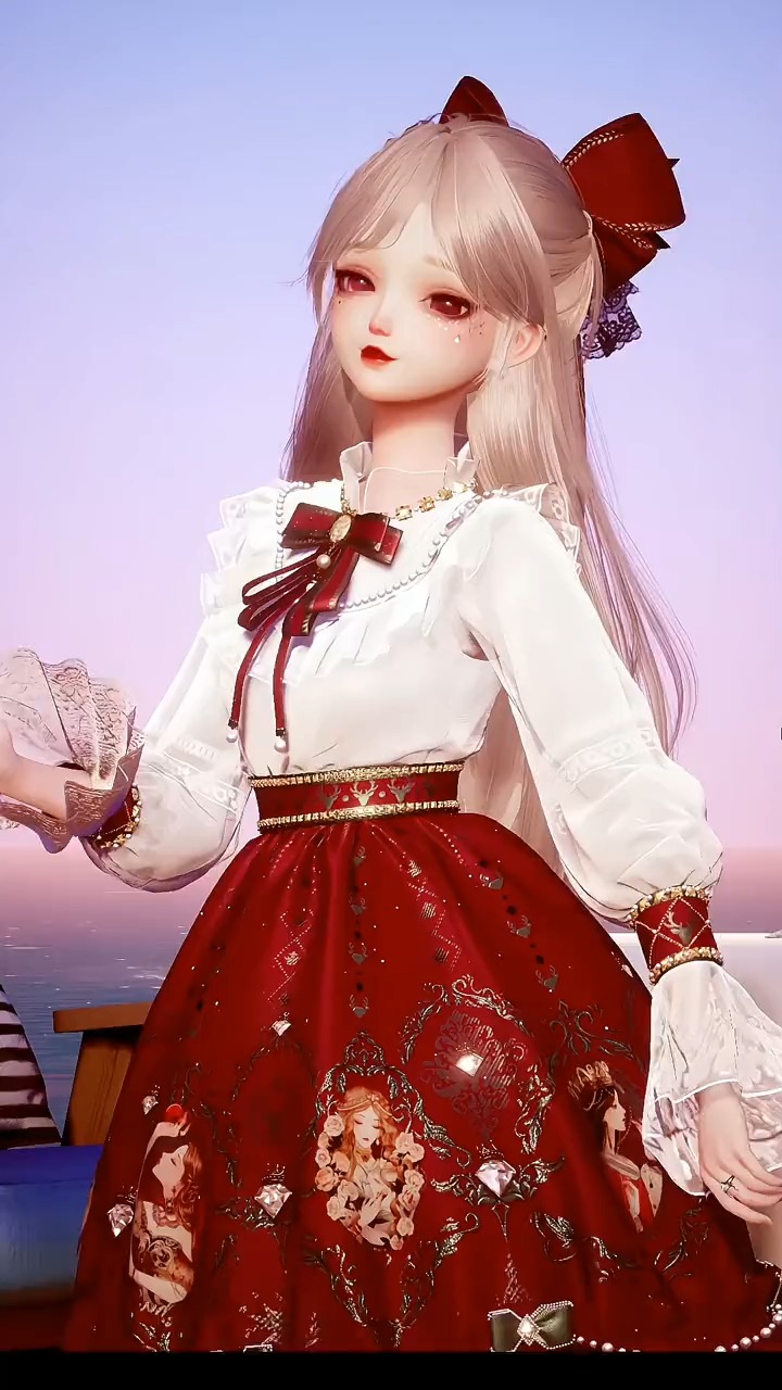女鹅太美了!!像闪闪发光的小公主 #以闪亮之名 #动漫女神 #动态壁纸