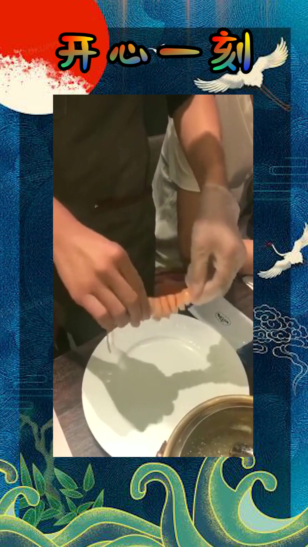 #我要上热门#鳌虾的正确打开方法,看了小哥这样做,我都不敢说我吃过虾