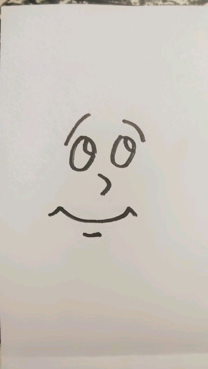 简笔画一个萌萌哒的表情包