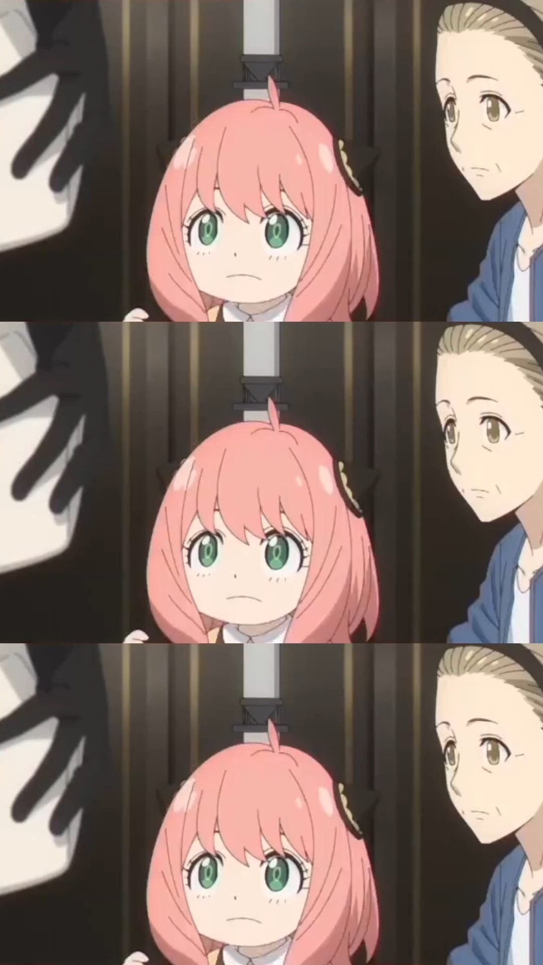 表情大师安妮亚,打人的姿势都和爸爸如出一辙