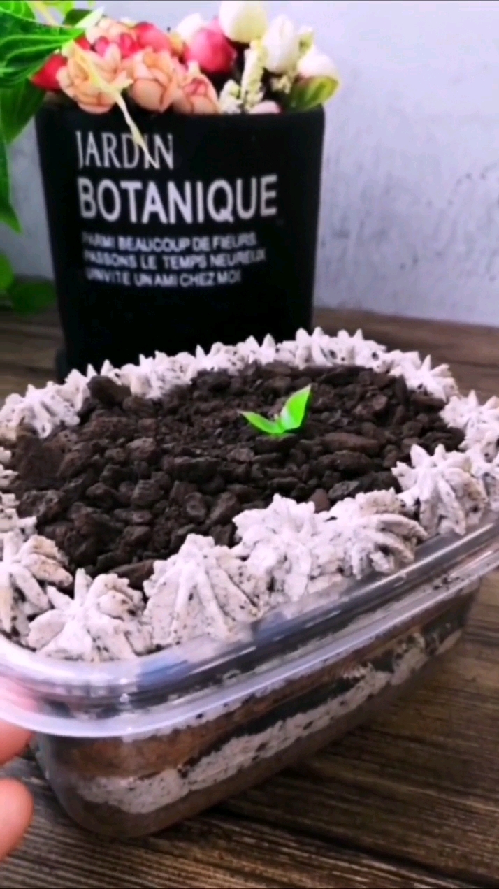 #新年新气象#奥利奥咸奶油蛋糕盒子教程-3