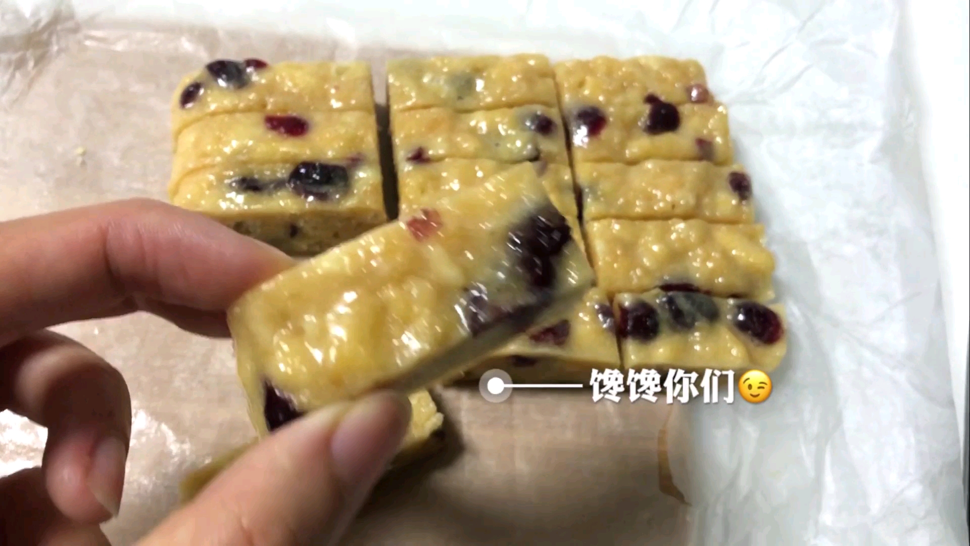 #美食#不用烤箱也能做的甜点!沙琪玛牛轧糖～赶紧试试呀