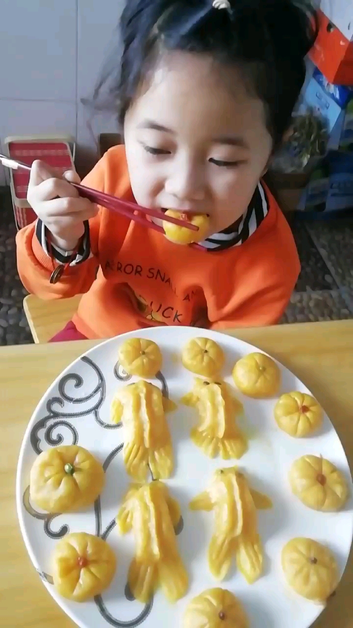 南瓜小包包,小鱼宝宝,宝宝最爱吃