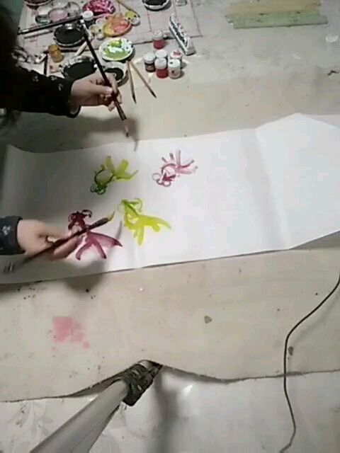 鱼的画法,      鱼的画法         