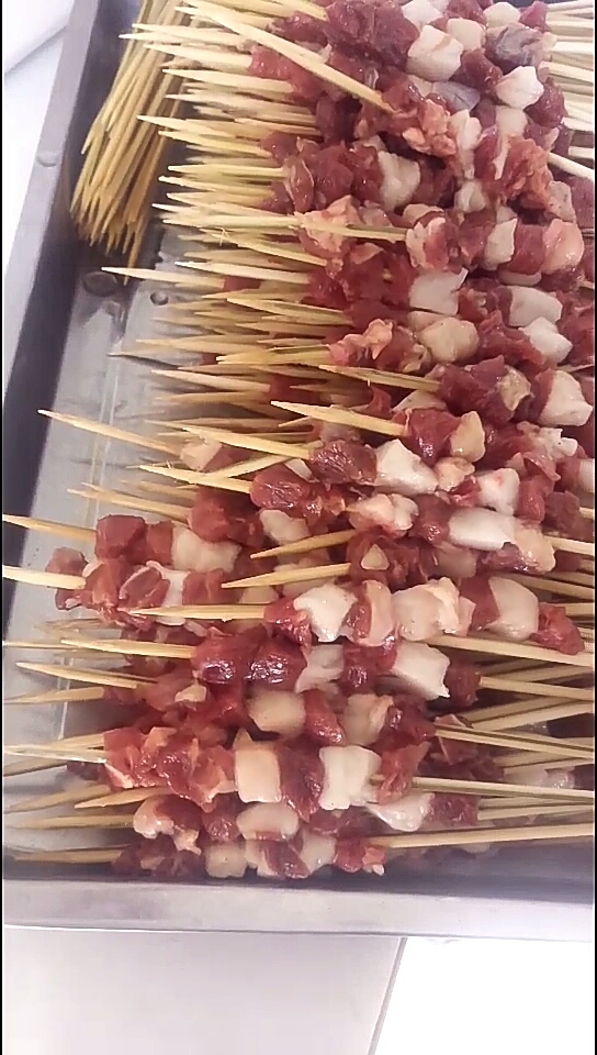 手工羊肉串