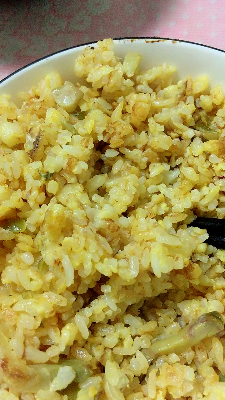 #蛋炒饭#我做的黄金蛋炒饭,颜色绝对好