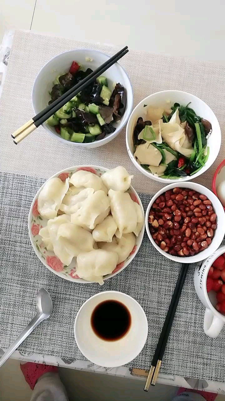 丰盛的午餐!