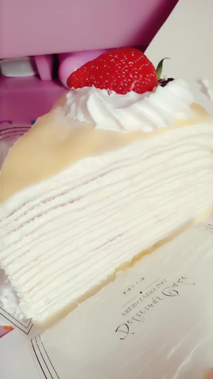 榴莲千层蛋糕