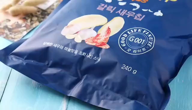 韩国进口趣莱福鲜虾蒜味虾片240g 超大网红膨化薯片小吃零食礼包  https: