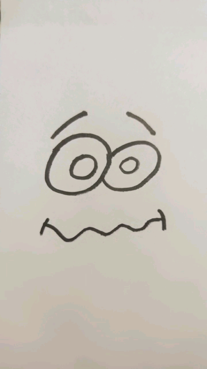 简笔画一个萌萌哒的表情包