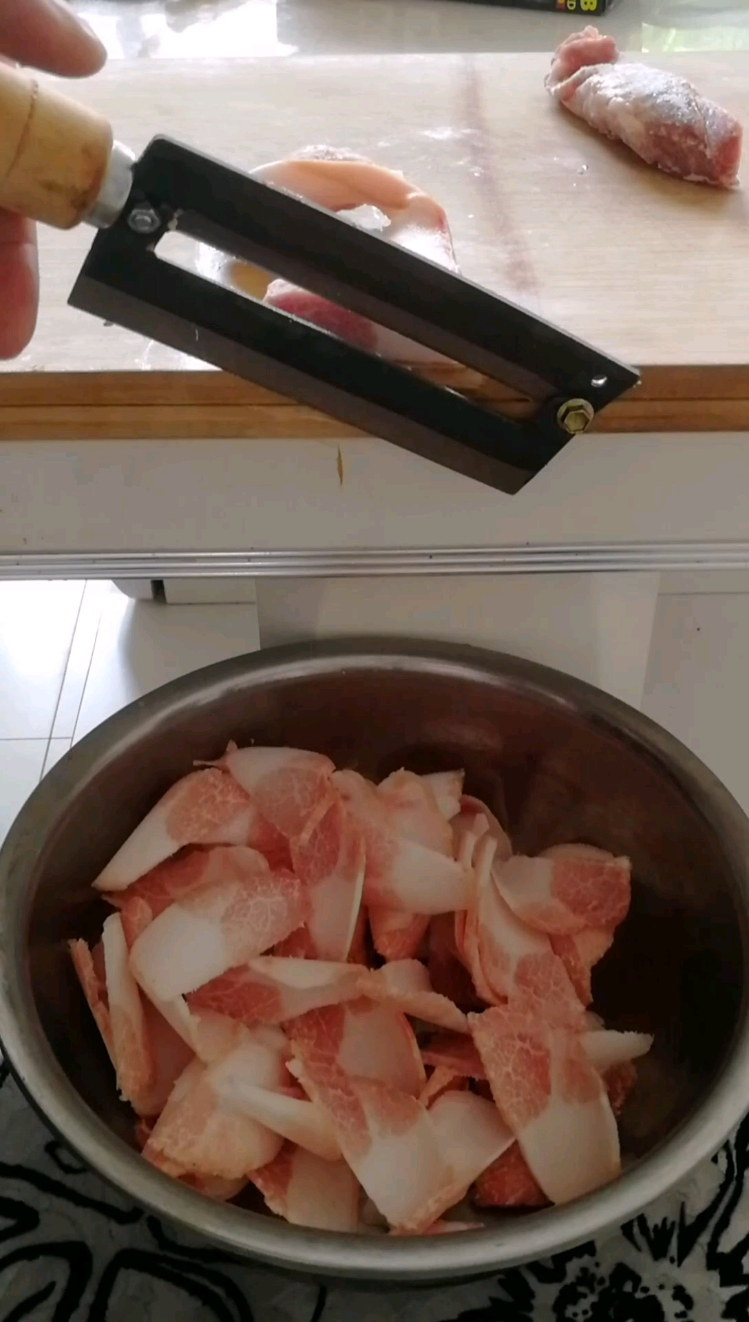 自制切肉机