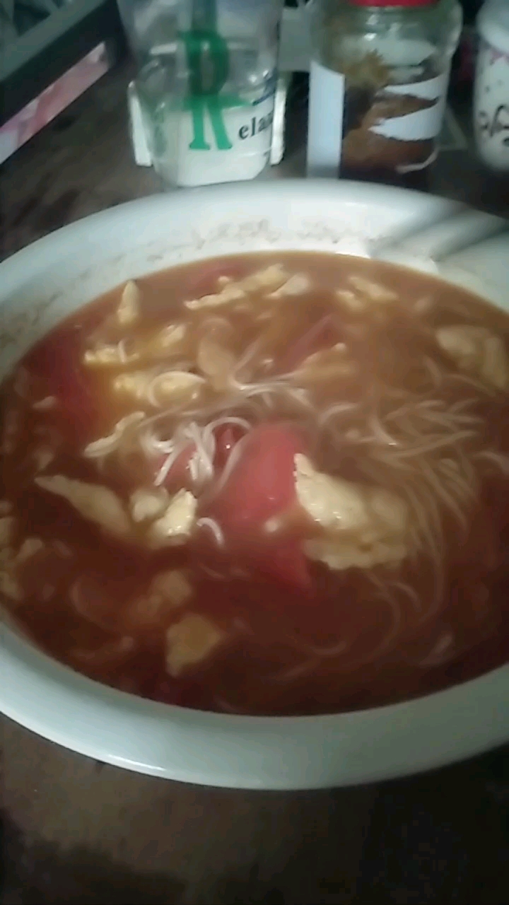 #黑暗料理之王#西红柿鸡蛋面