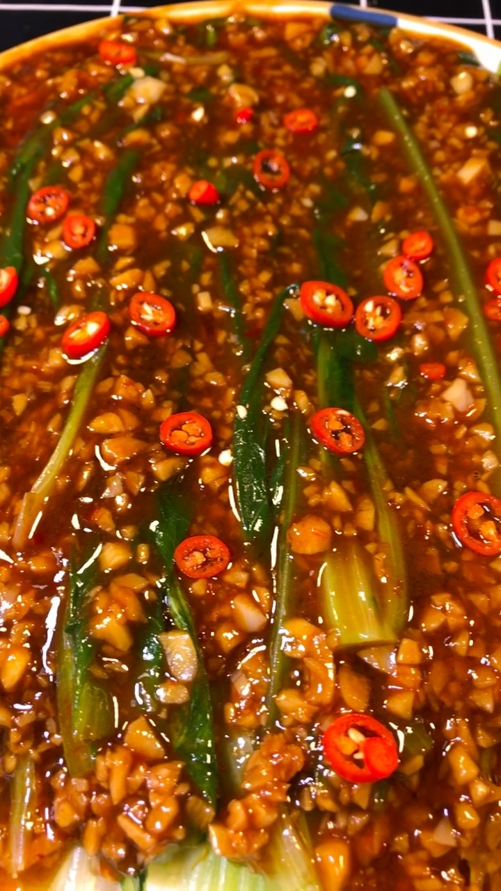 小青菜这样做 比肉还香