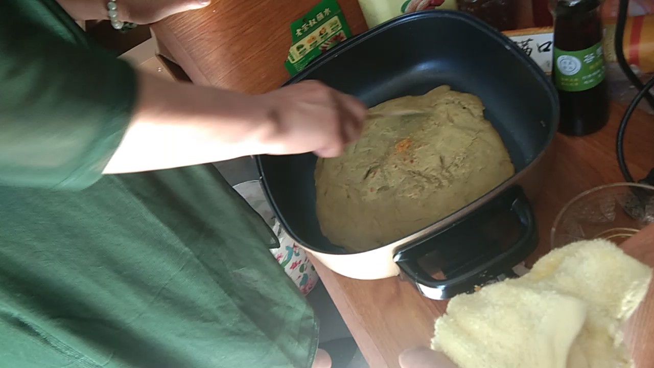胖妈的老妈做了苦荞饼