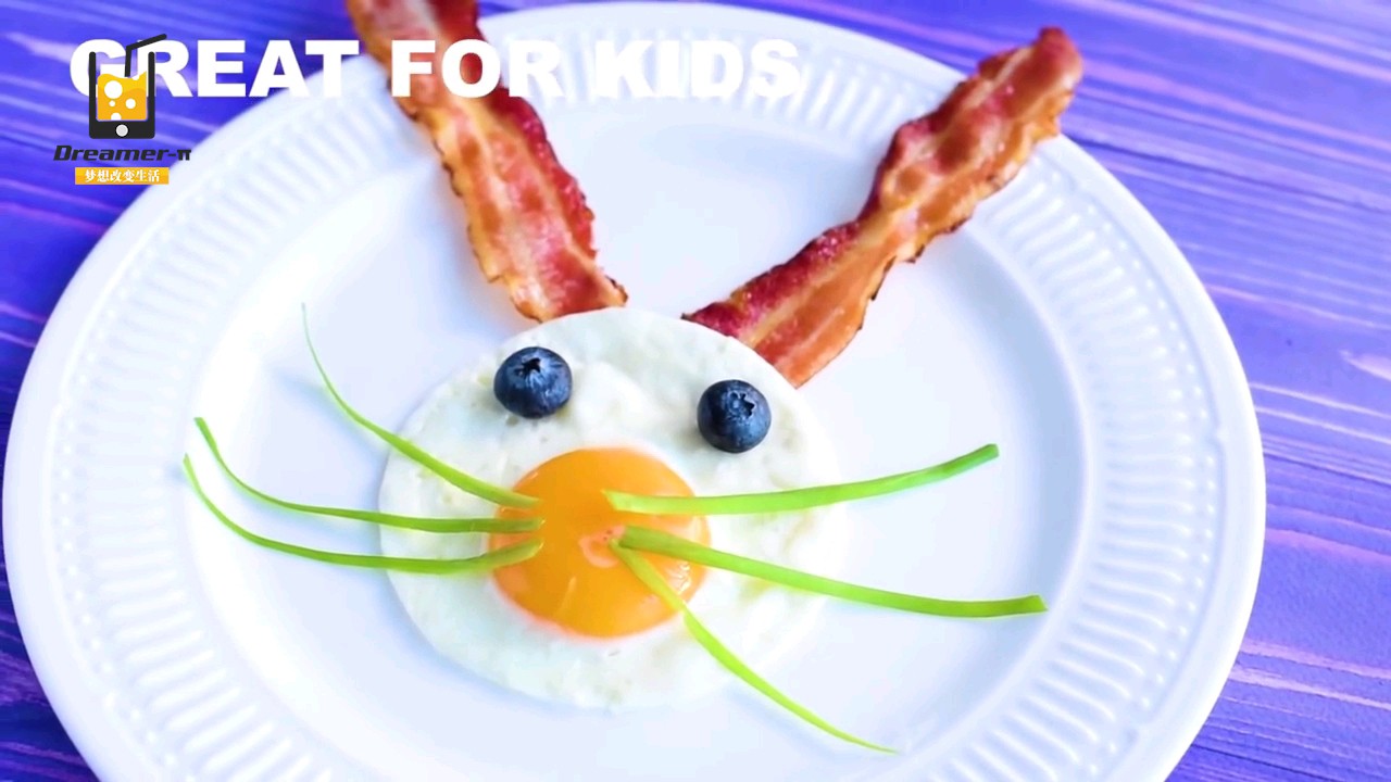 孩子吃饭没胃口?学会这道可爱早餐让他爱上吃饭!