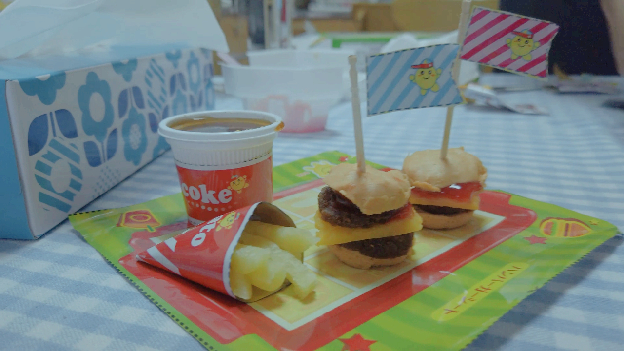 超级治愈的食玩汉堡组来啦!亲子活动的不二之选!