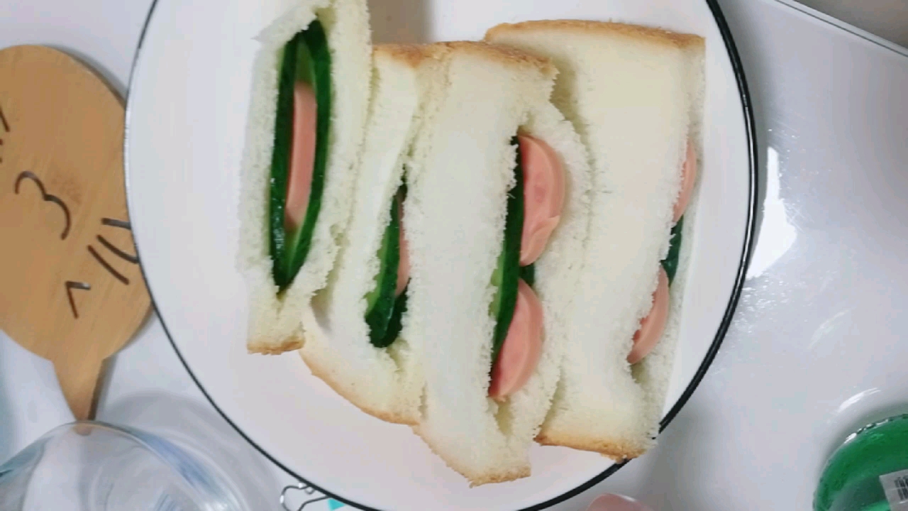 制作三明治,简单易操作