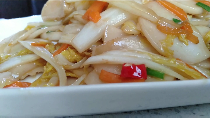 素炒年糕,简单又美味!