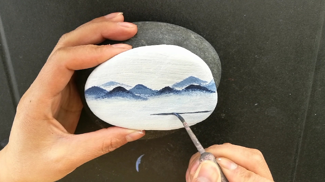 超级简单的石头画画法,试着画画?小白也可以实现绘画梦