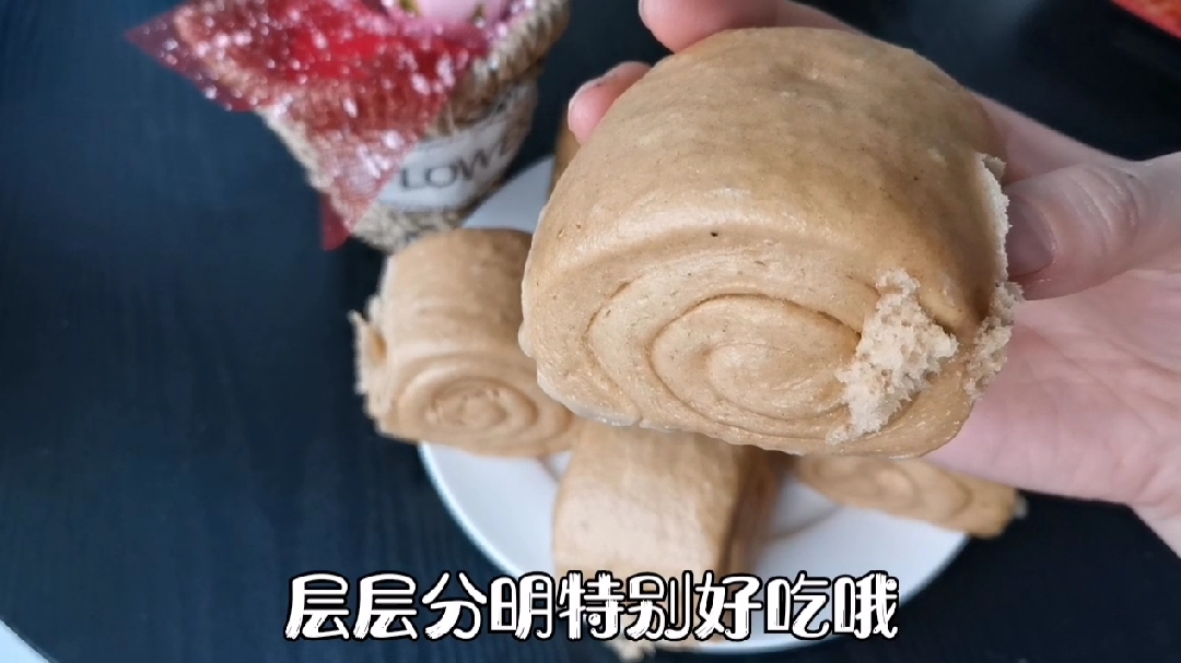 燕麦别再煮粥了,加上面粉,简单做馒头,好吃又养胃