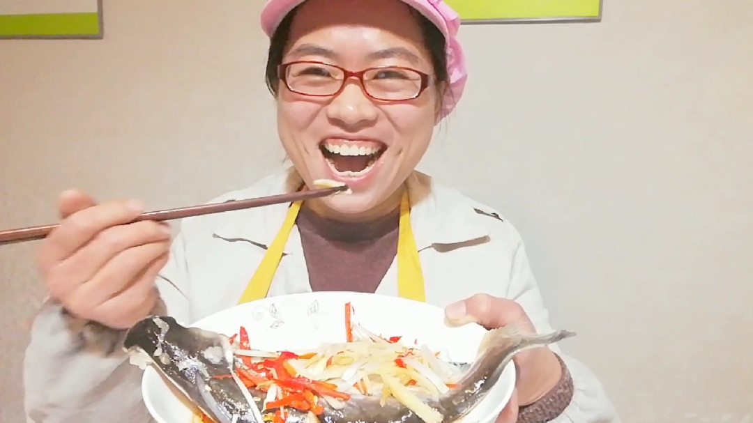 年年有鱼,水云间花7.5做清蒸开背鱼,好吃又好做。