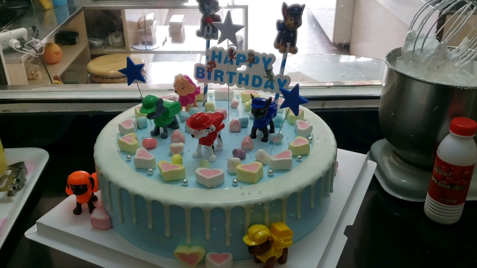 海底小纵队生日蛋糕