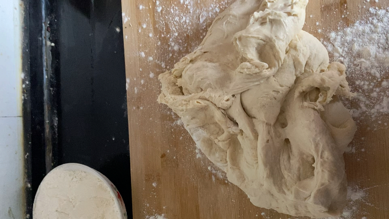 学着蒸馍实在太难了