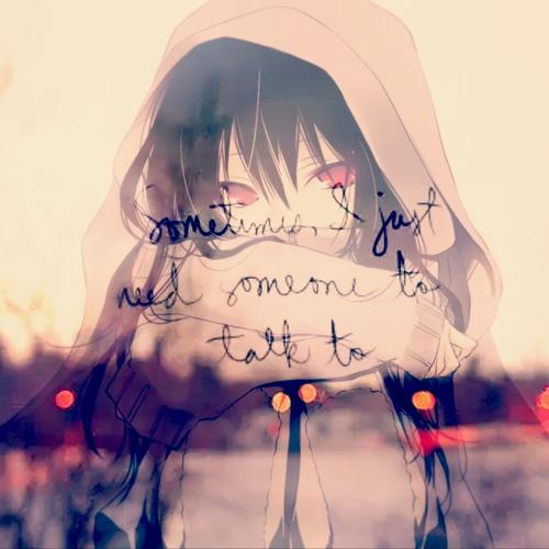 伤感动漫头像    女生    值得你拥有