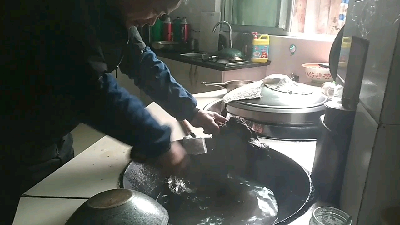 腊肉与捞汤菜,深山里最土最平常的土菜