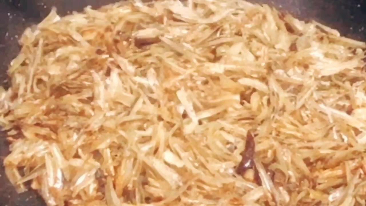 零嘴系列之麻辣小鱼干
