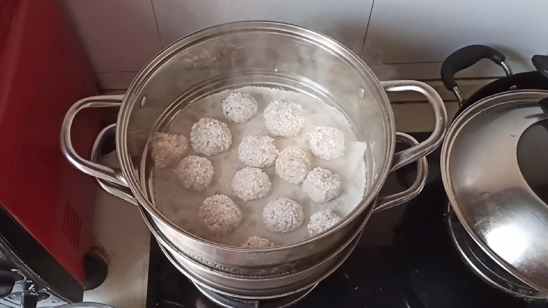 肉沫和糯米这样做,孩子最爱吃