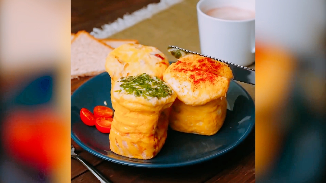 尝尝我用矿泉水瓶做的鸡蛋糕