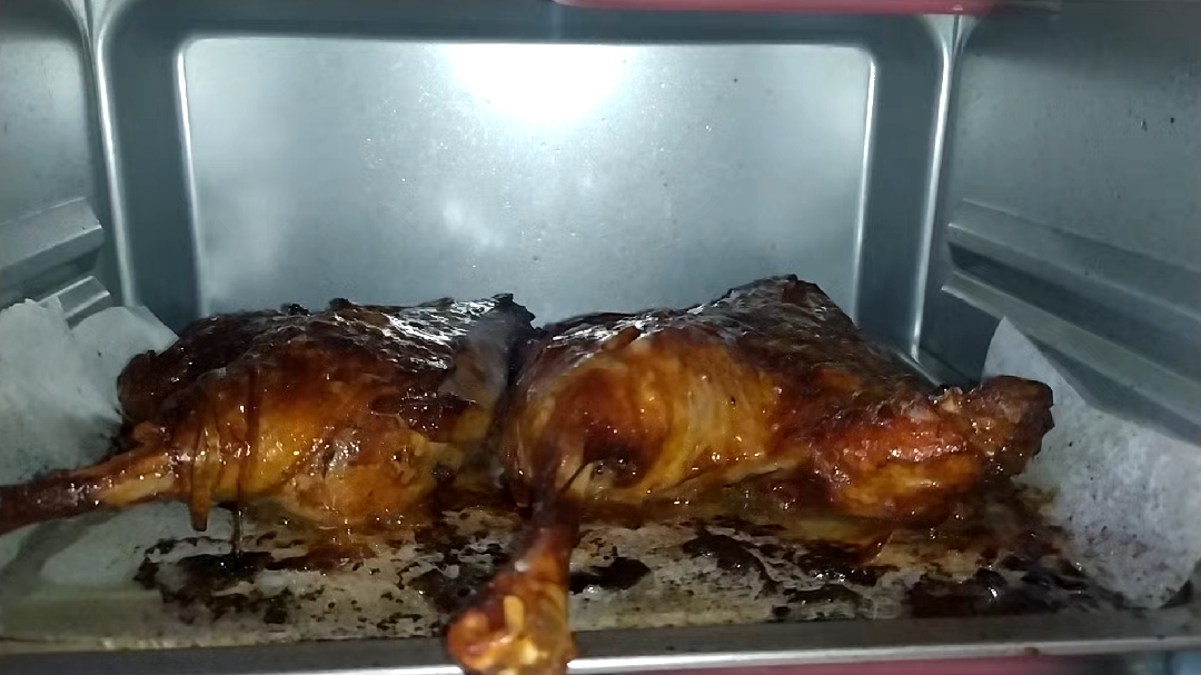 宅在家里,做家庭版烤鸭腿