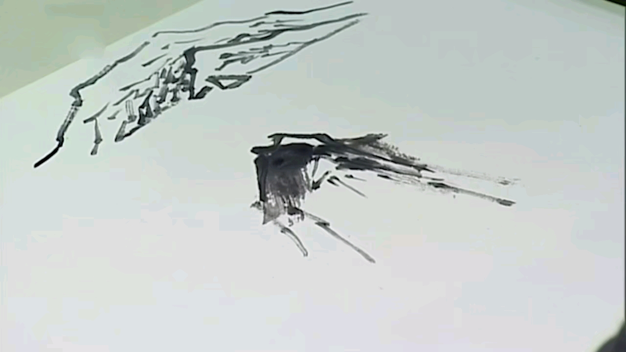国画山水画的画法步骤 何家林山水画教学视频第十