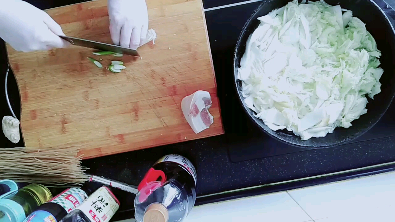 家庭炖菜白菜粉条