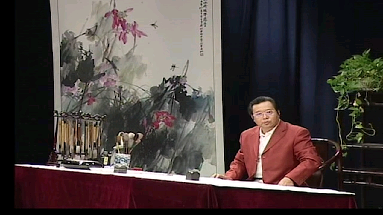 国画白杨树的画法 国画画西瓜的步骤视频