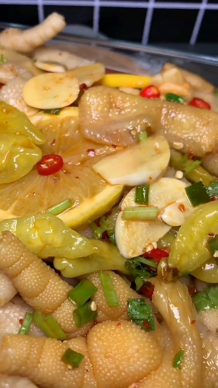 泡鸡脚的制作方法和配料窍门柠檬味