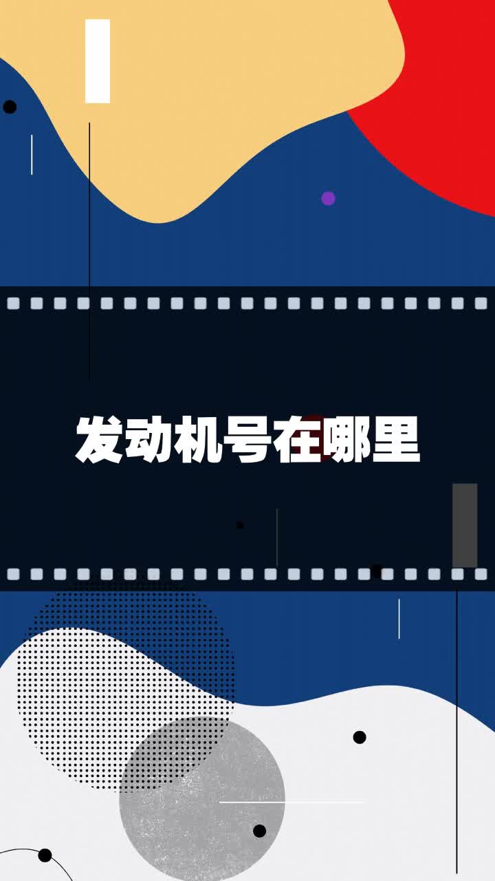 发动机号在哪里