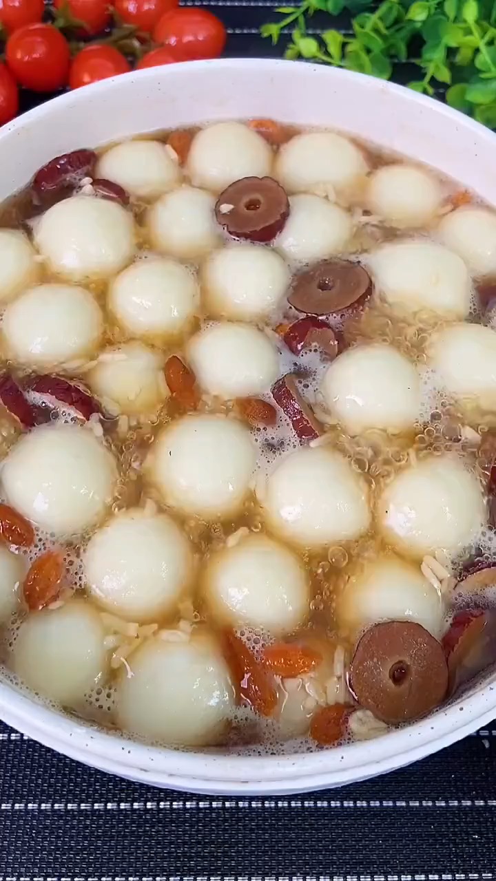 冬季不想穿秋裤的可以这样做山药丝滑细腻绵软香甜又热乎甜品山药丸子