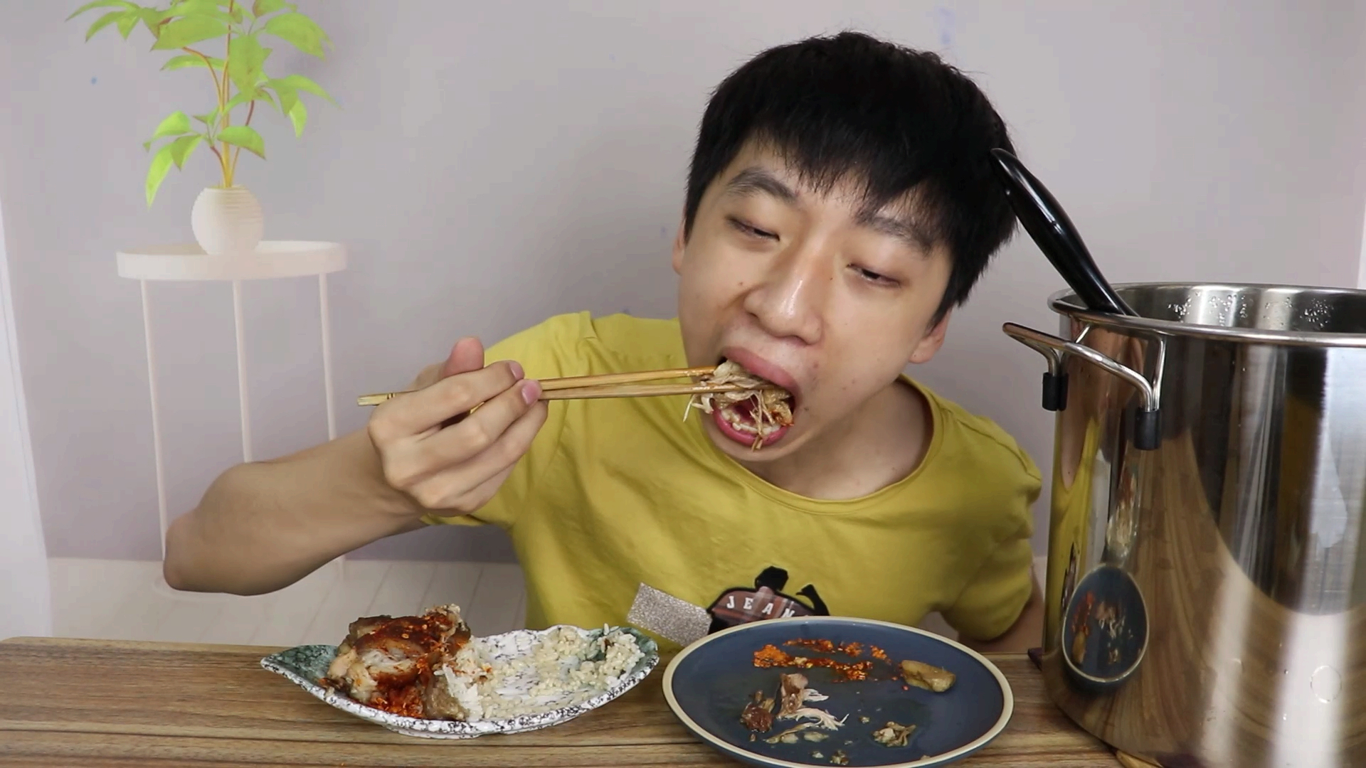 小伙花90元买了两斤猪肘,做隆江猪脚饭,是否能达到饭店标准!(No5)