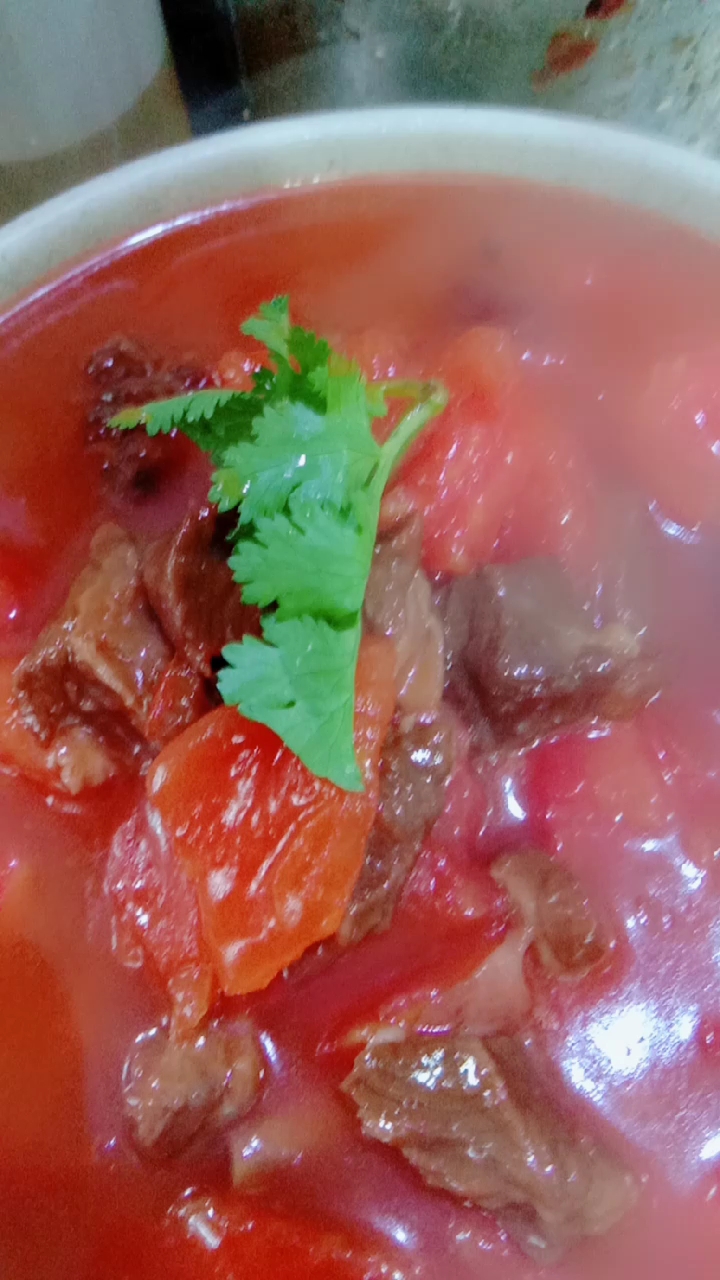 #黑暗料理之王#番茄牛腩，女士们的最爱，快试一下吧