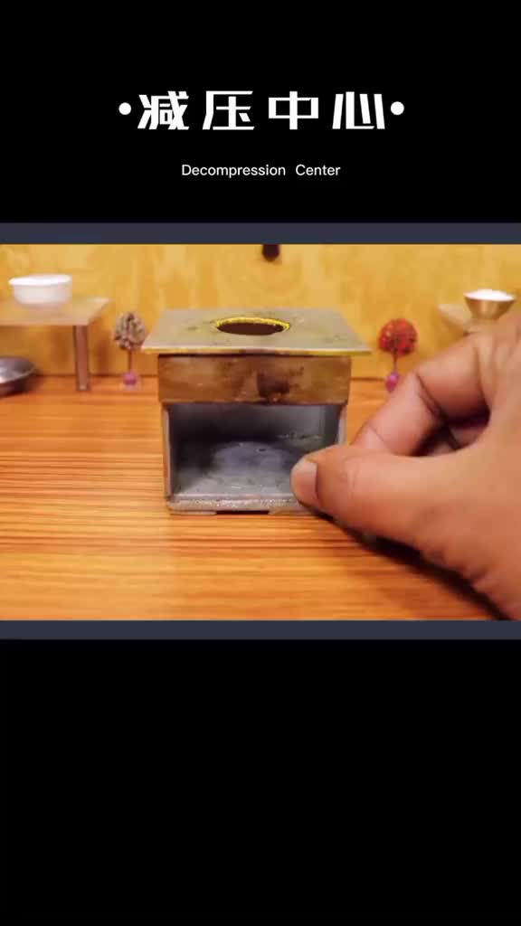 真正的迷你烹饪,油炸糯米糍粑～迷你烹饪解压 减压 