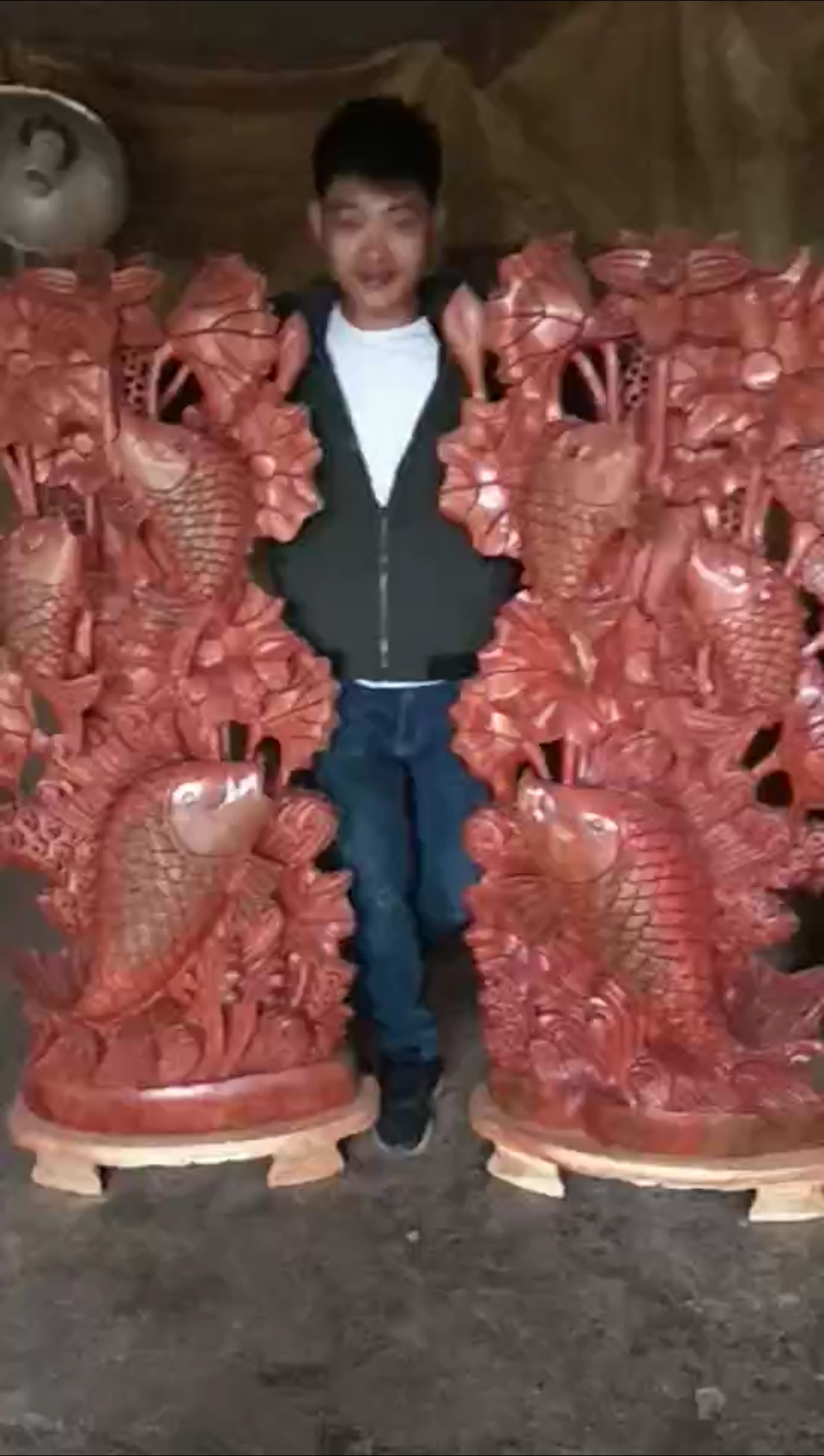 好运莲花鱼!