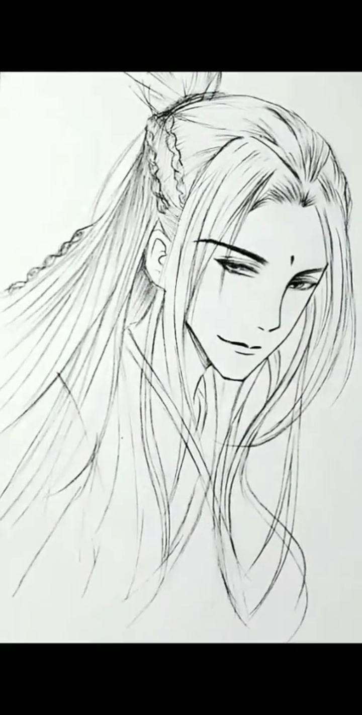 #你喜欢的样子我都有#画个古风男子@全民小助手