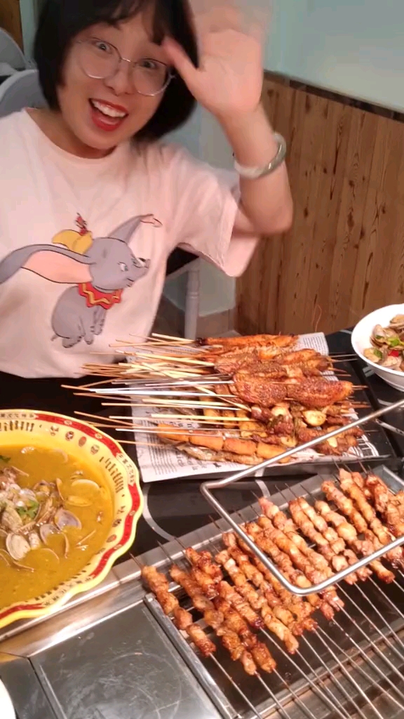 烧烤真的太好吃了