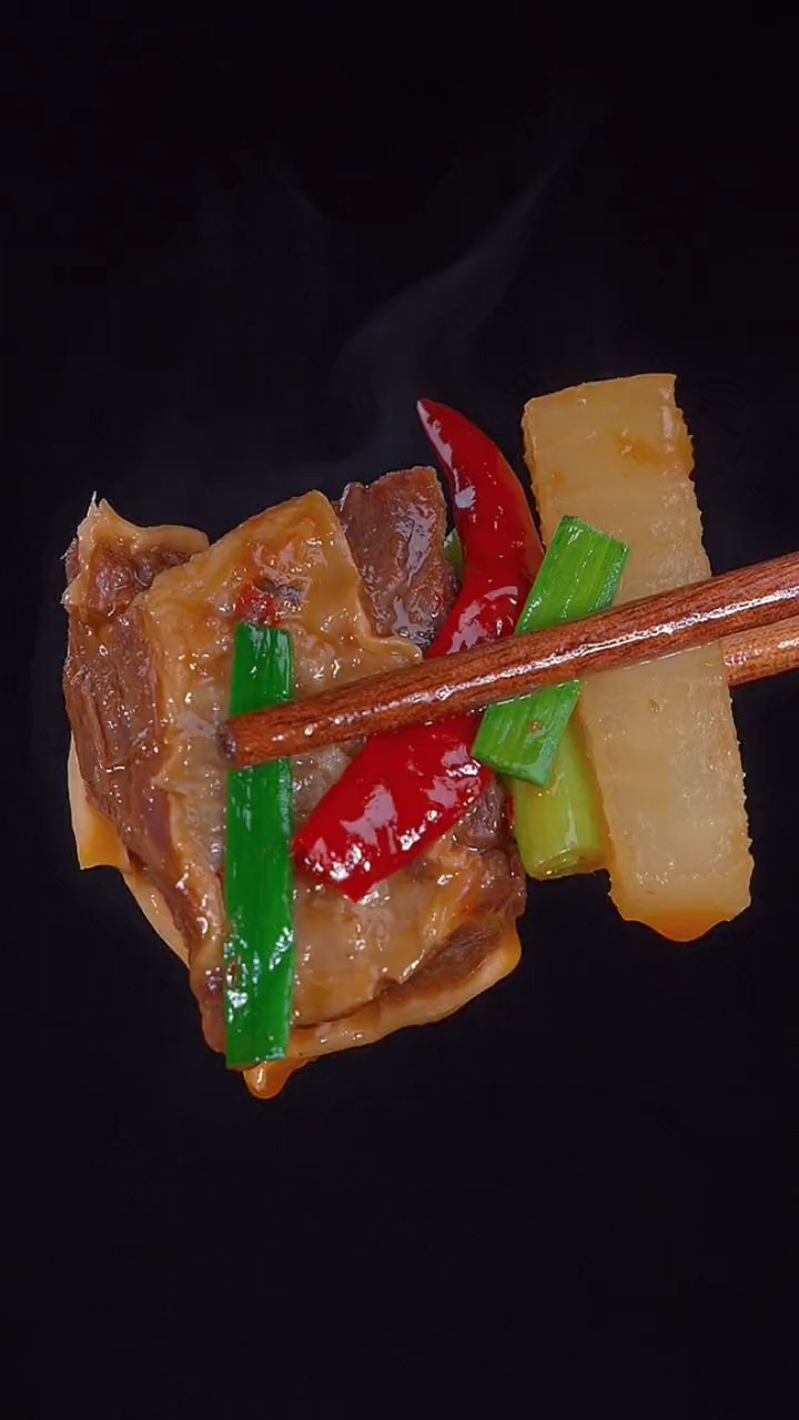 萝卜炖牛肉的做法,做法简单,太香了!# 黄焖牛肉